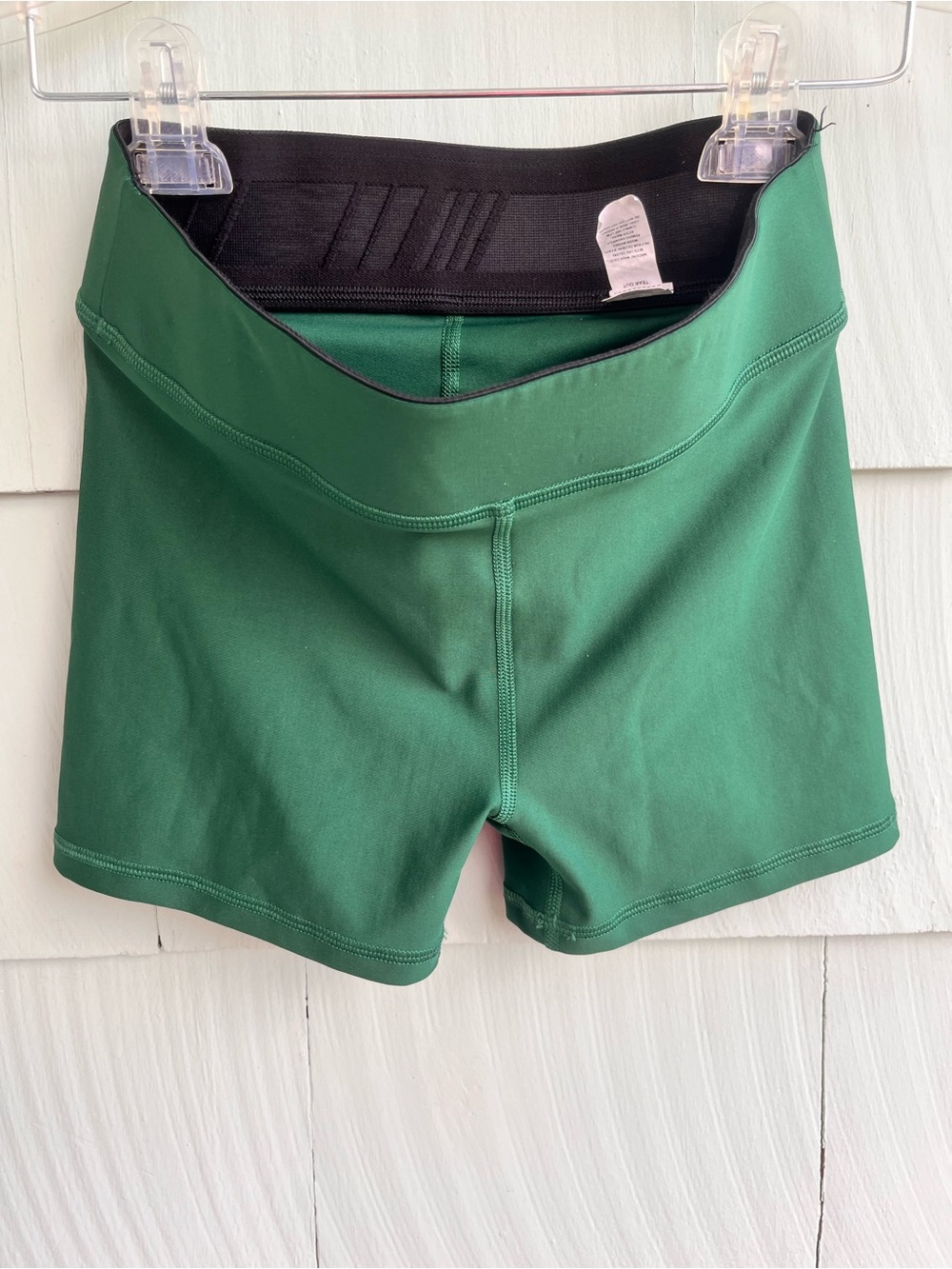 DSG Dark Green High-Waist Bike Shorts